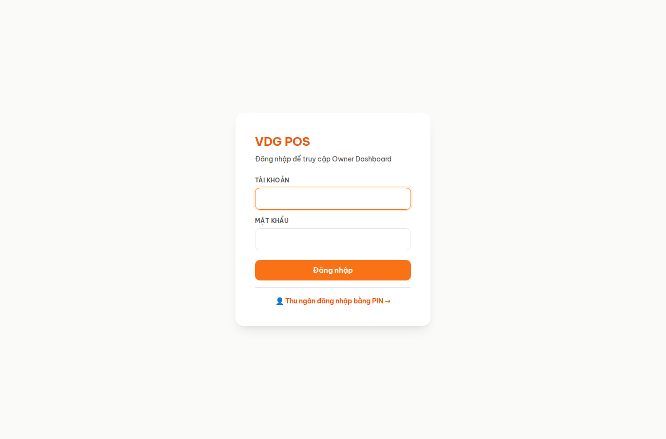 Đăng nhập mật khẩu - desktop