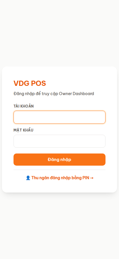 Đăng nhập mật khẩu - mobile