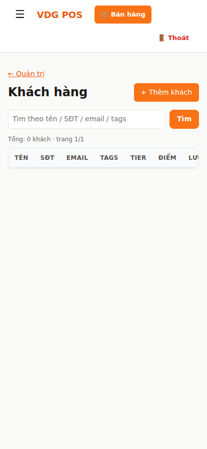 Khách hàng - mobile