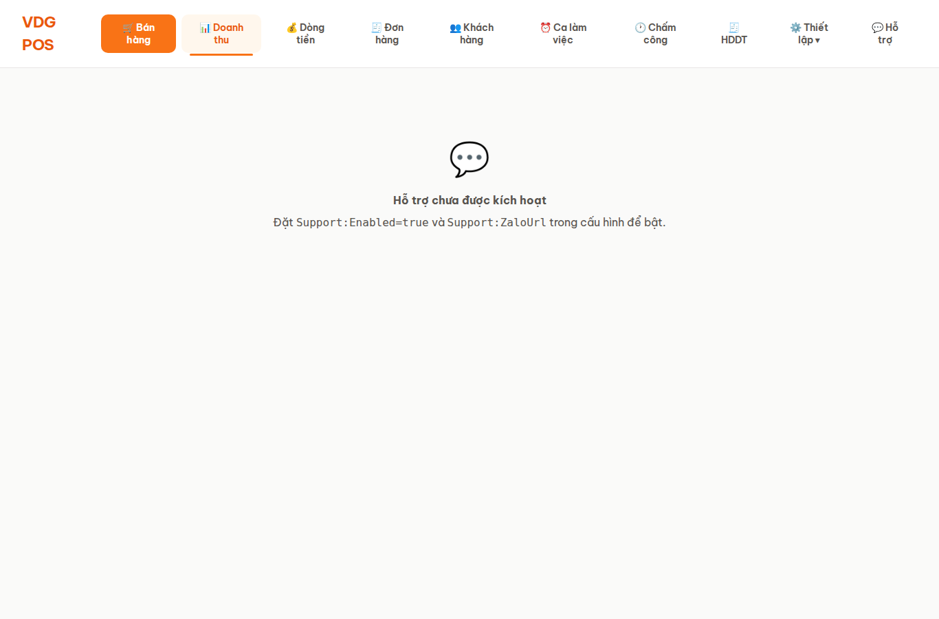 Hỗ trợ - desktop